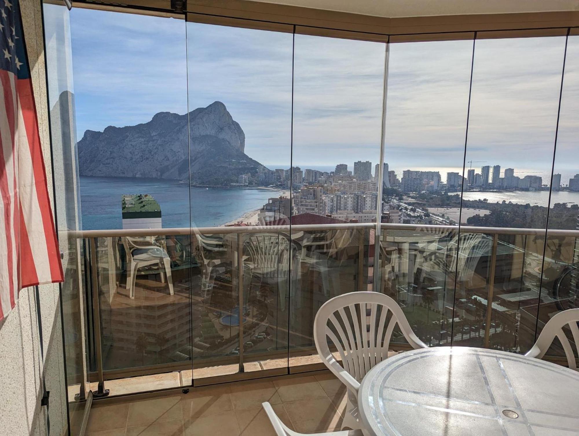 100 M From Fossa Beach In Calpe Exterior photo
