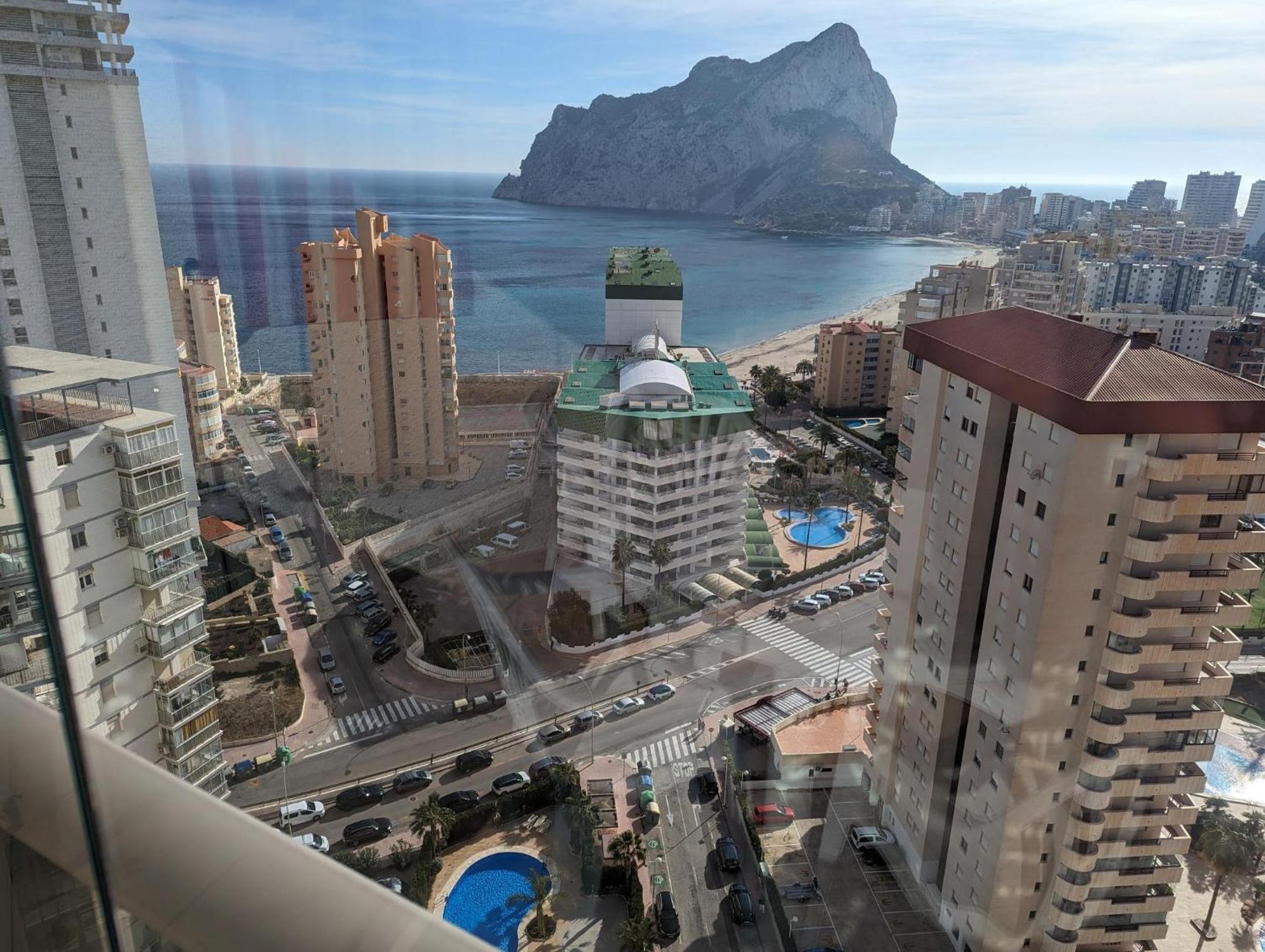100 M From Fossa Beach In Calpe Exterior photo